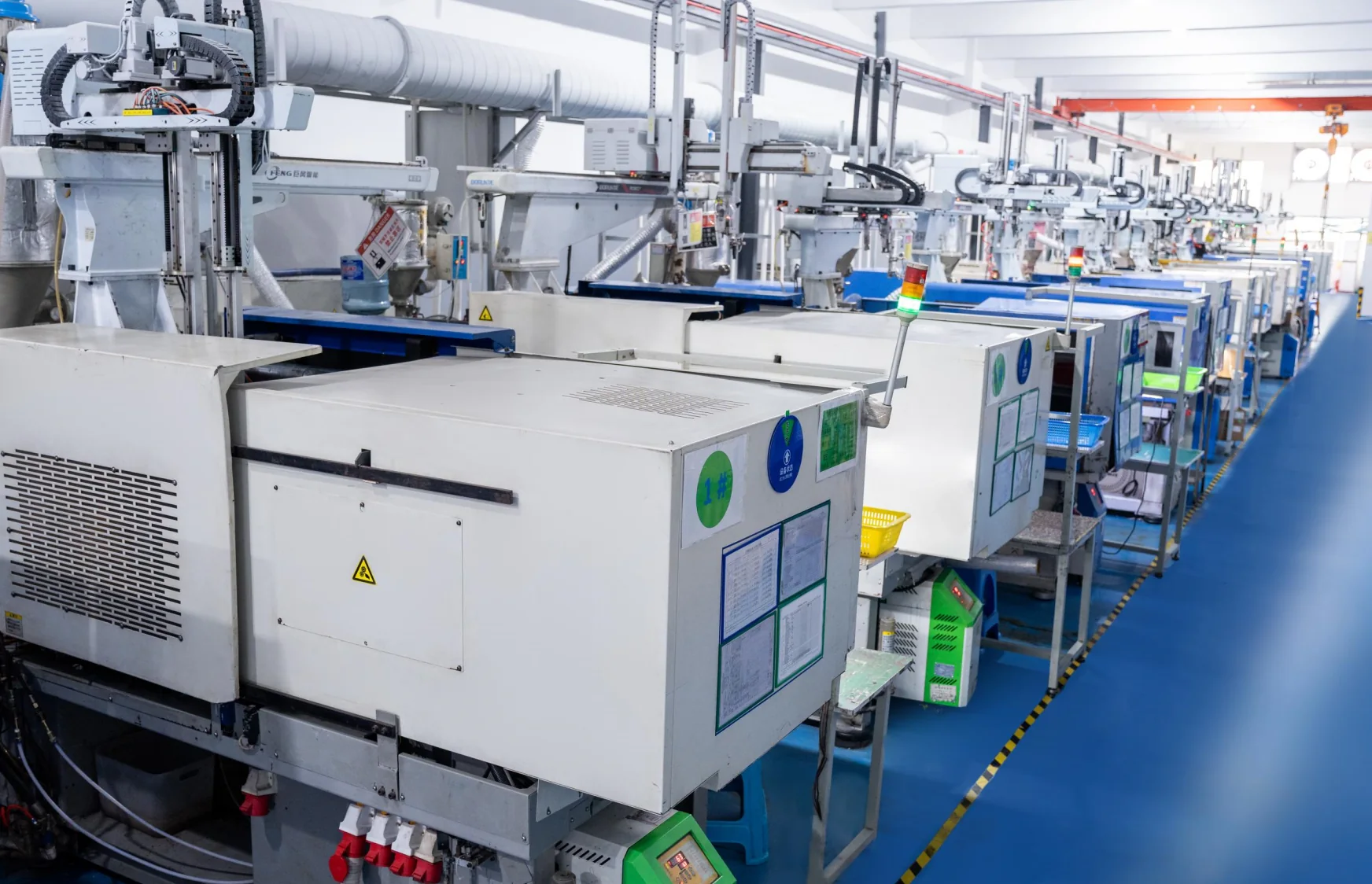 Precision injection-molded parts