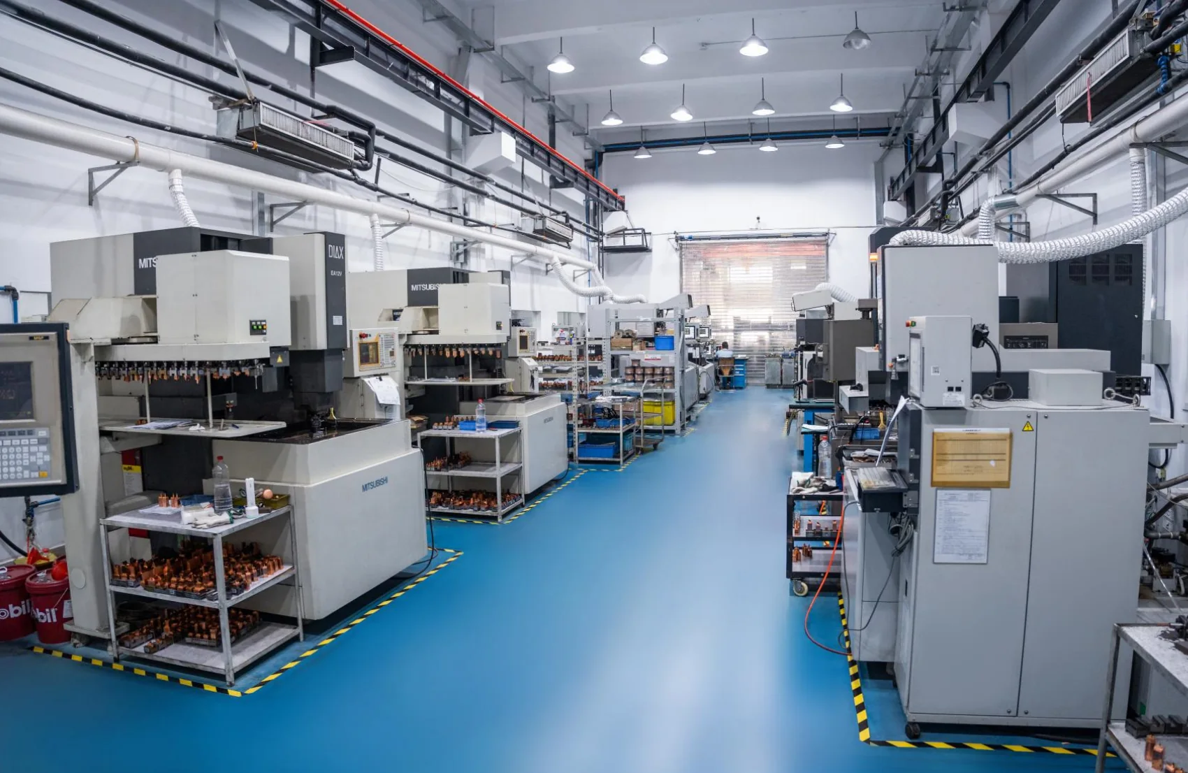 Precision mold workshop at KEY-CRON's manufacturing partner
